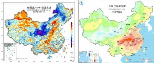 未来10天北方三轮降雨“车轮战” 南方多地高温或破历史纪录